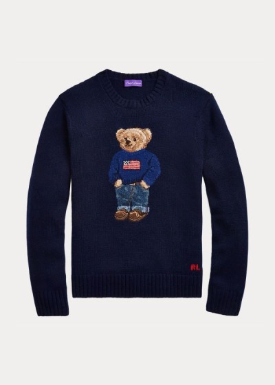 Men's Ralph Lauren Polo Bear Cashmere Sweater | 654987QWY